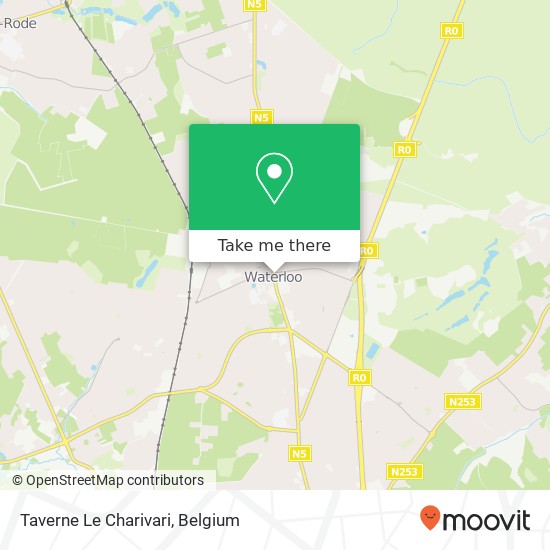 Taverne Le Charivari map