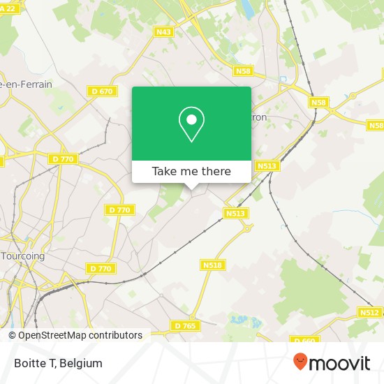 Boitte T map