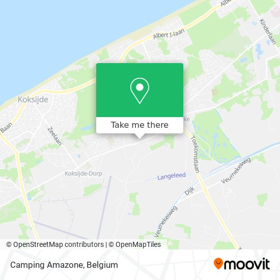 Camping Amazone map