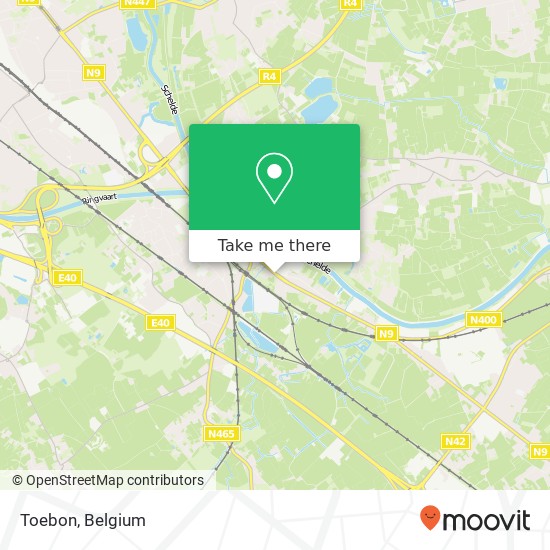 Toebon map