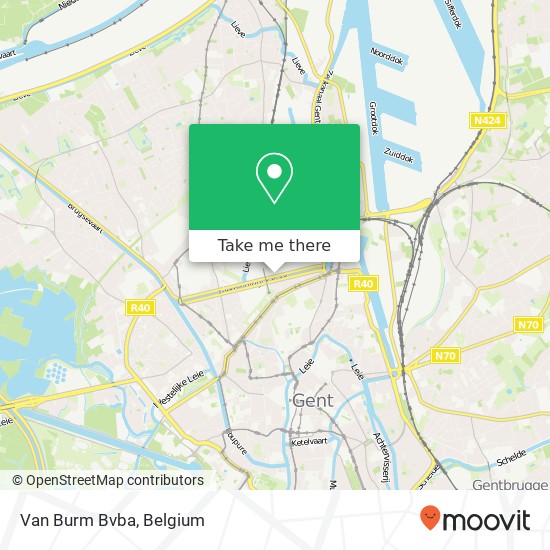 Van Burm Bvba map