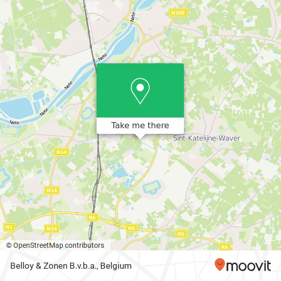 Belloy & Zonen B.v.b.a. map