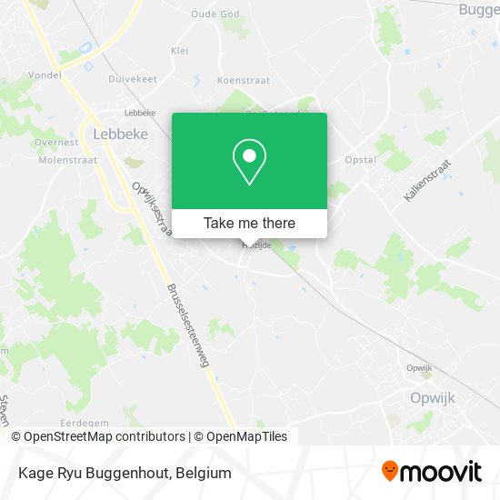Kage Ryu Buggenhout plan