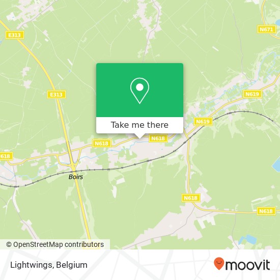Lightwings map