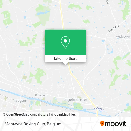 Monteyne Boxing Club map