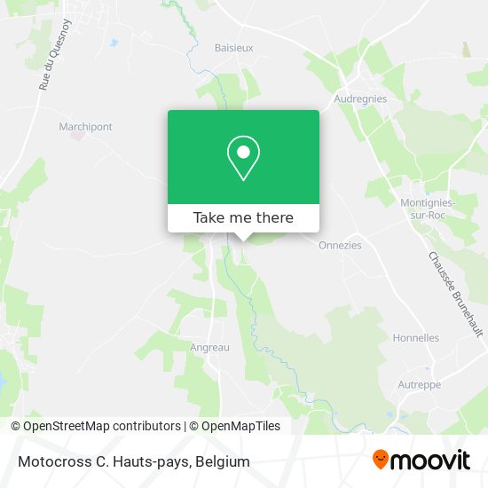 Motocross C. Hauts-pays map