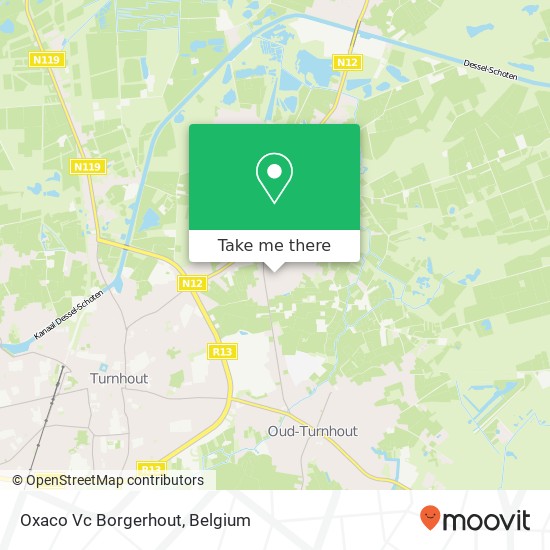 Oxaco Vc Borgerhout map