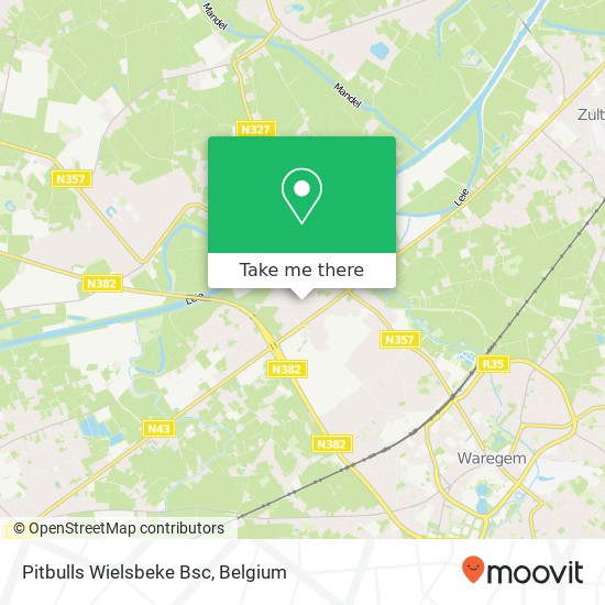 Pitbulls Wielsbeke Bsc map