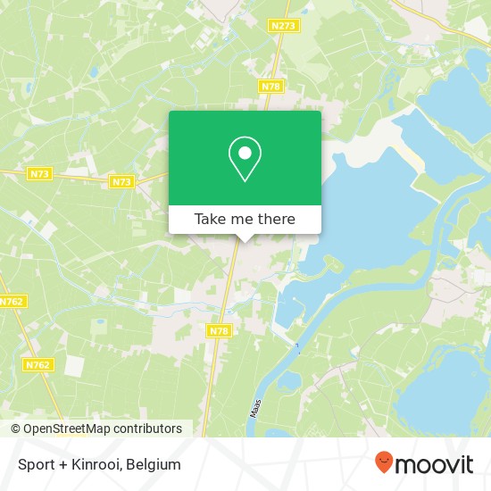 Sport + Kinrooi map