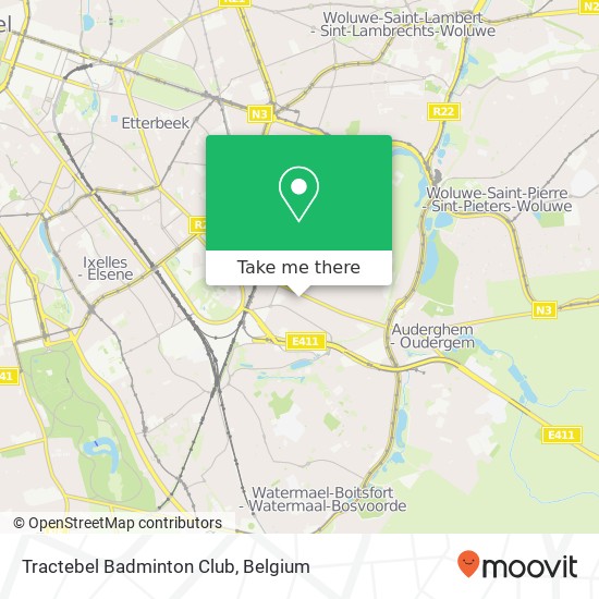 Tractebel Badminton Club plan