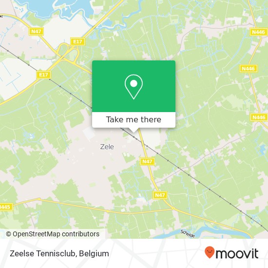 Zeelse Tennisclub map