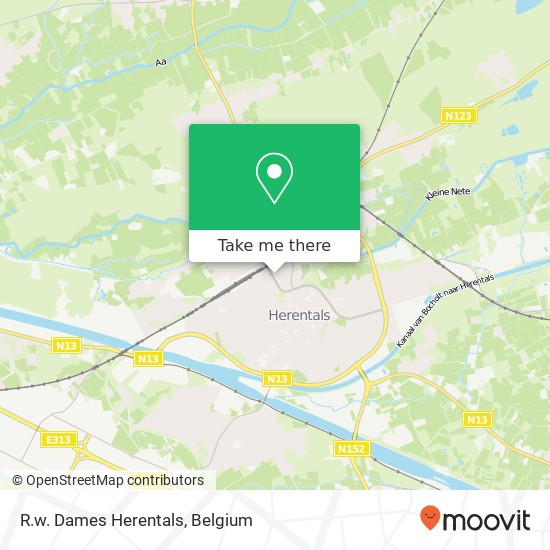 R.w. Dames Herentals map