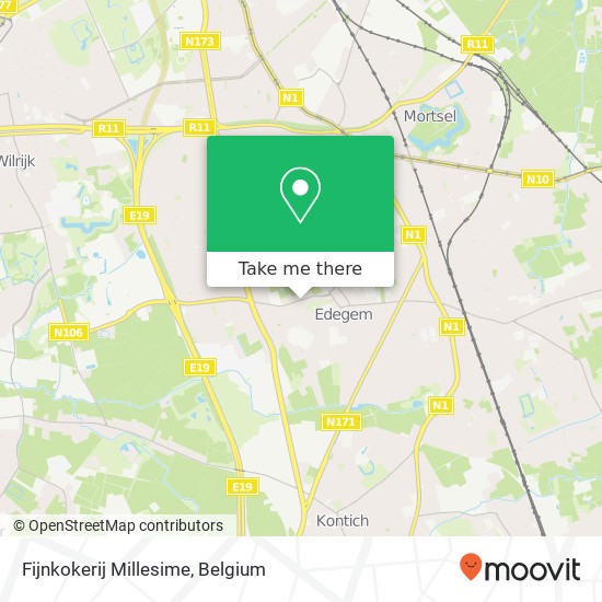 Fijnkokerij Millesime map