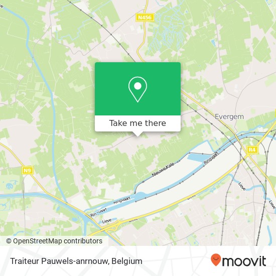 Traiteur Pauwels-anrnouw map