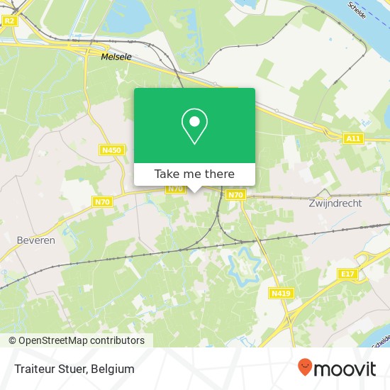 Traiteur Stuer map