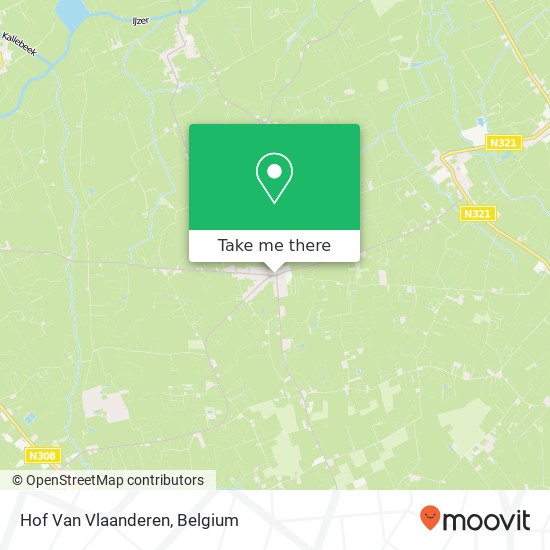 Hof Van Vlaanderen map