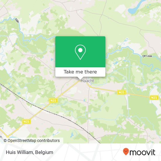 Huis William map