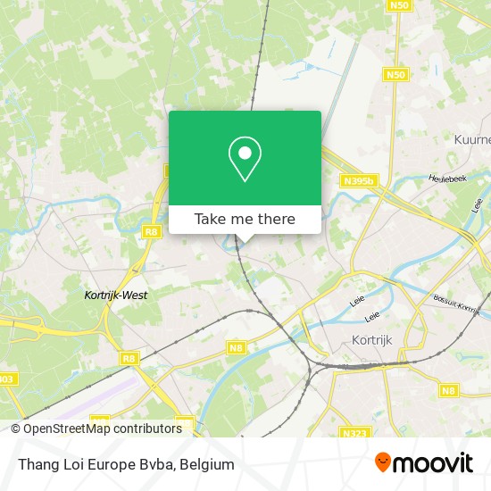 Thang Loi Europe Bvba map