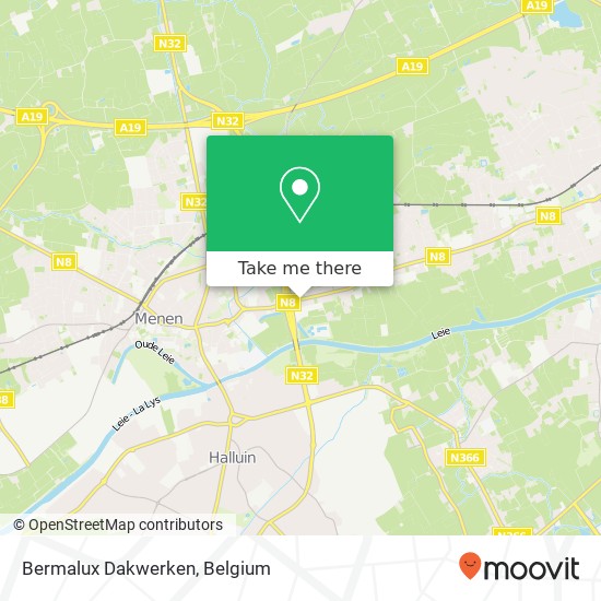 Bermalux Dakwerken map