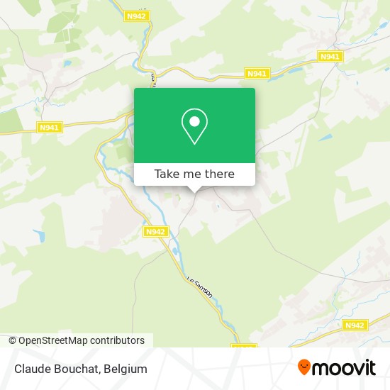 Claude Bouchat map