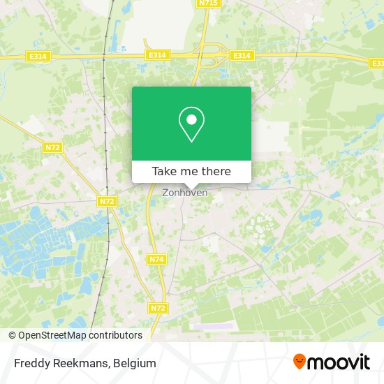 Freddy Reekmans map