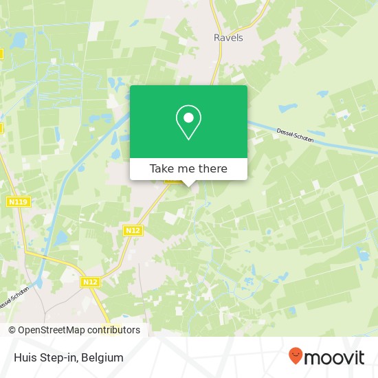 Huis Step-in map