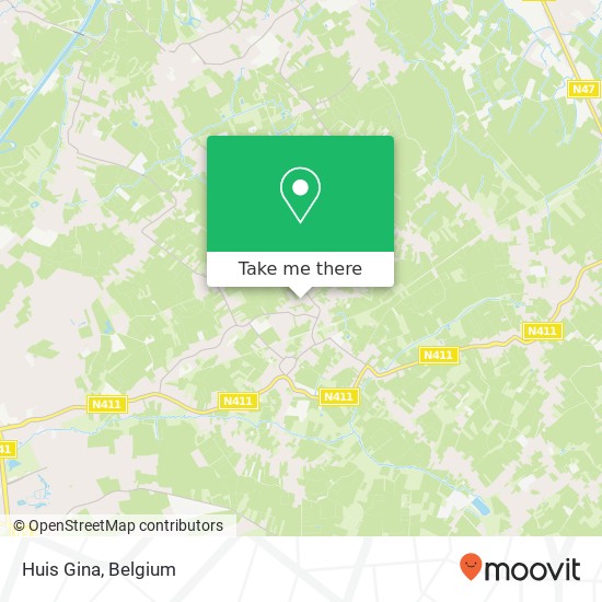 Huis Gina map