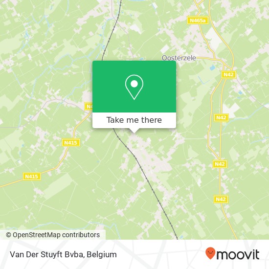 Van Der Stuyft Bvba map