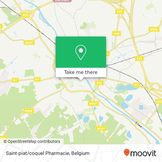 Saint-piat/coquel Pharmacie plan