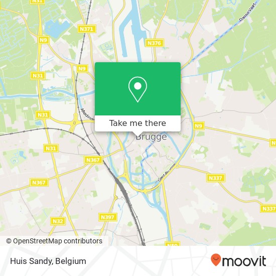 Huis Sandy map