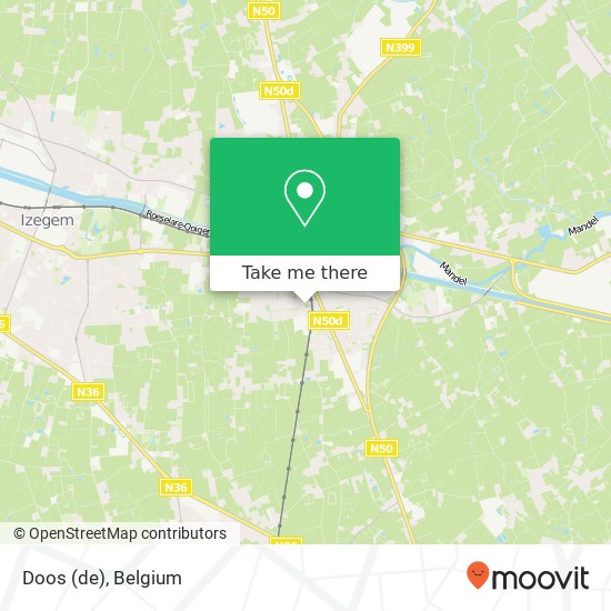 Doos (de) map