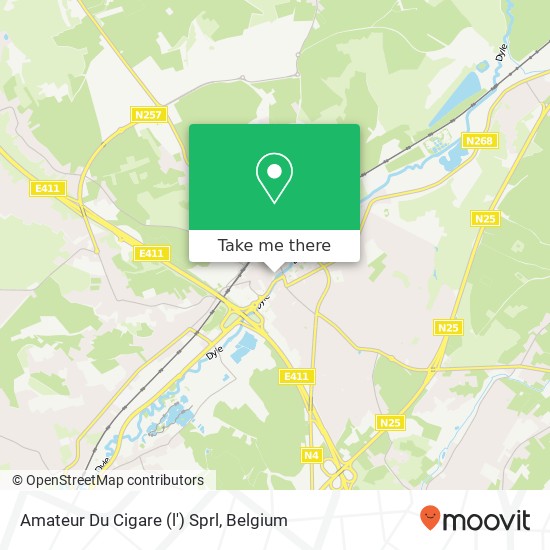 Amateur Du Cigare (l') Sprl map