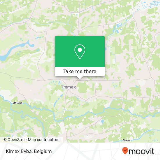 Kimex Bvba map
