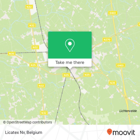 Licatex Nv map
