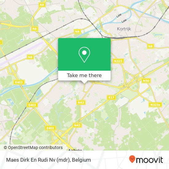 Maes Dirk En Rudi Nv (mdr) map