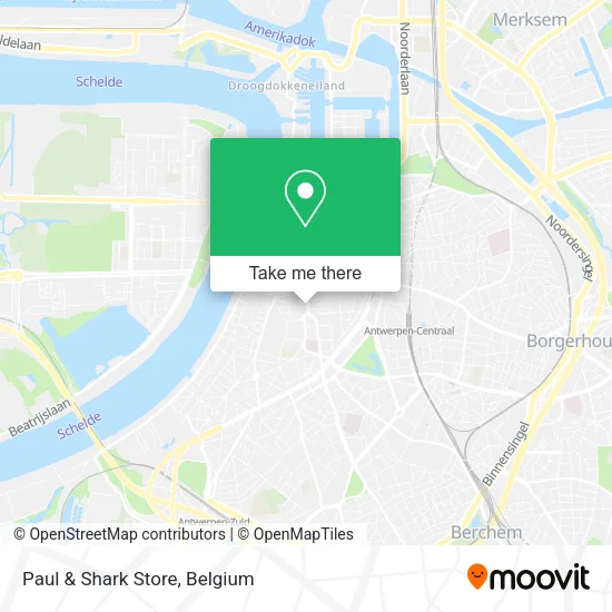 Paul & Shark Store map