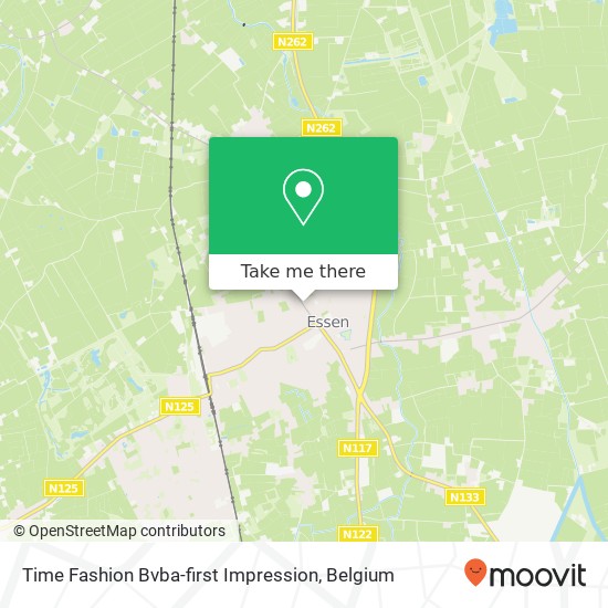 Time Fashion Bvba-first Impression map