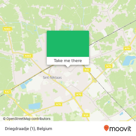 Driegdraadje ('t) plan