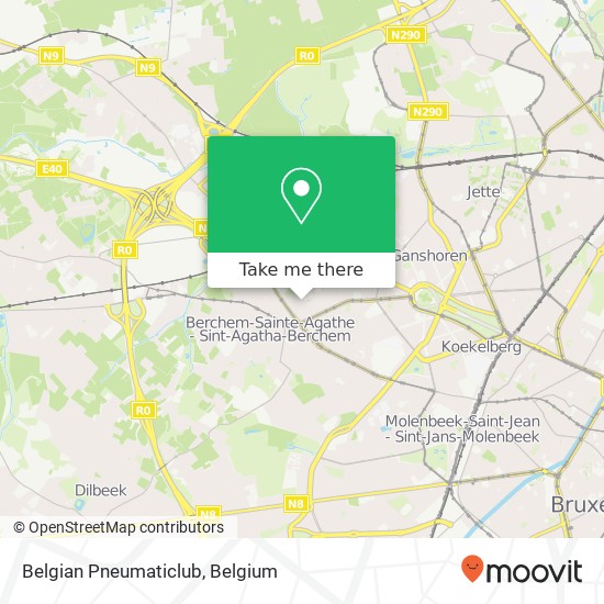 Belgian Pneumaticlub map