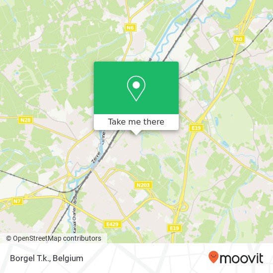 Borgel T.k. map