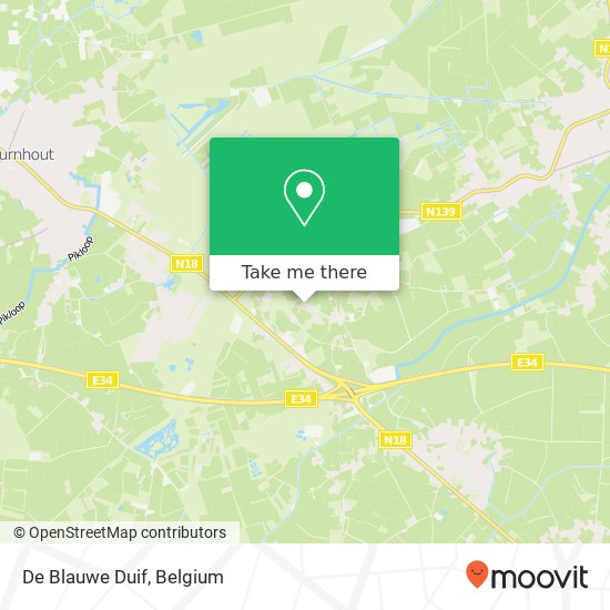 De Blauwe Duif map