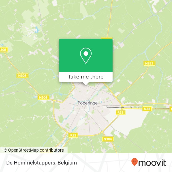 De Hommelstappers map