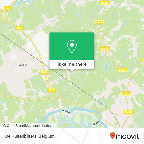 De Kuitenbijters map