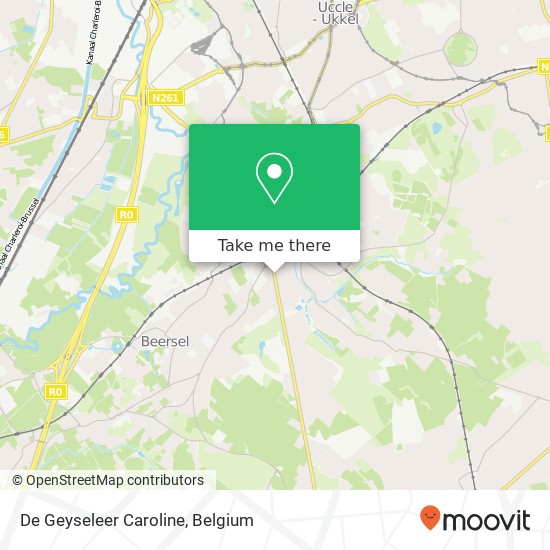 De Geyseleer Caroline map