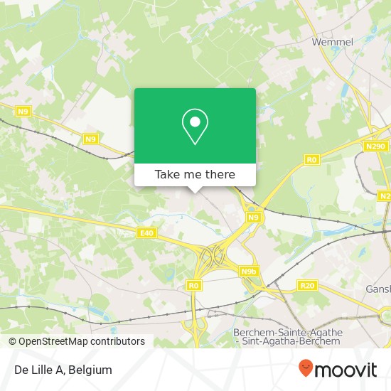 De Lille A map