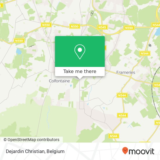 Dejardin Christian map