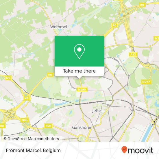 Fromont Marcel map