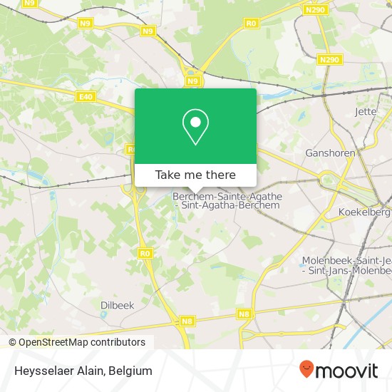 Heysselaer Alain map