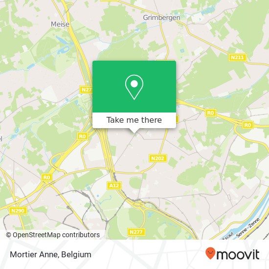 Mortier Anne map