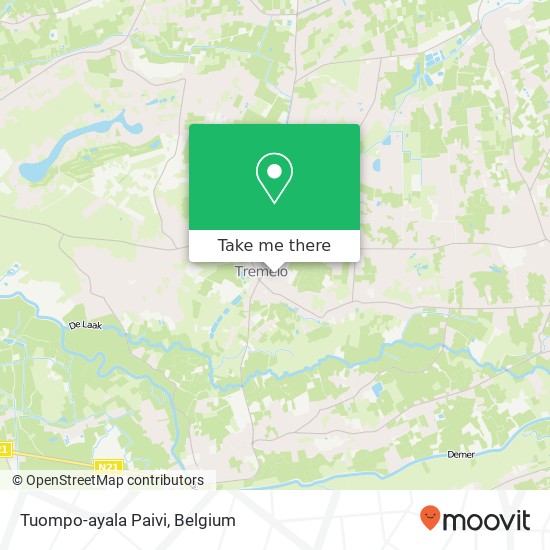 Tuompo-ayala Paivi map